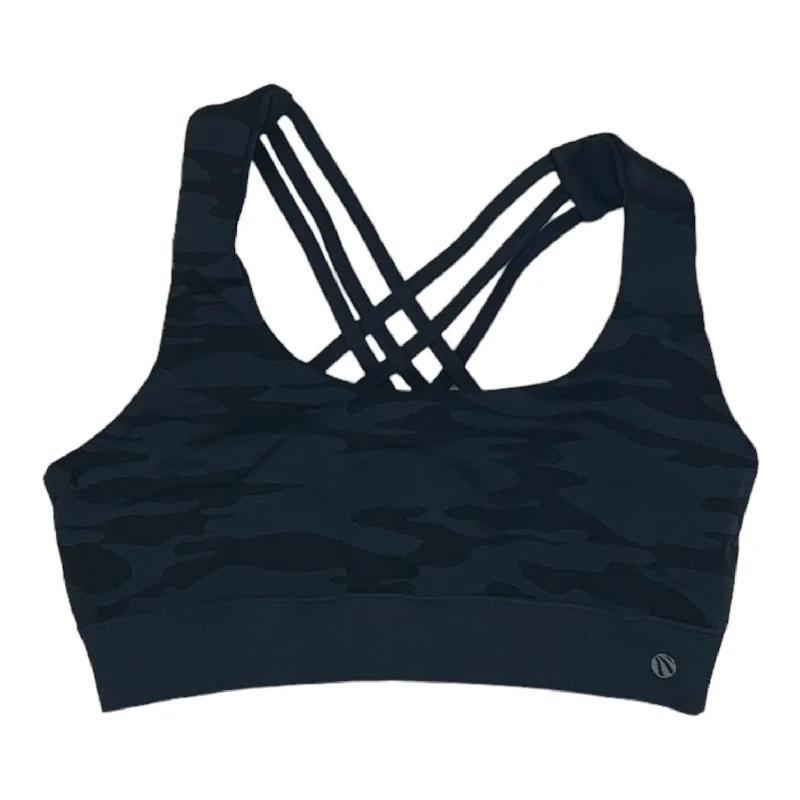 Midnight Madness CAMOUFLAGE PRINT ATHLETIC BRA by MARIKA Size:L