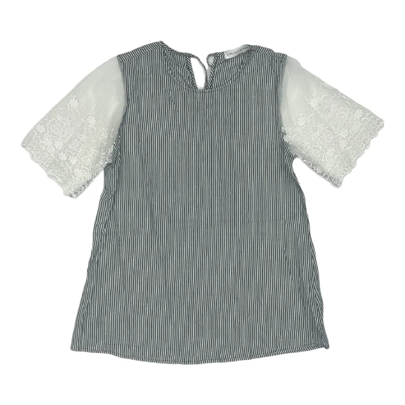 Special Price GREY CHRIS AND CAROL TOP SS, Size S
