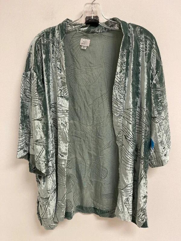 Markdowns Kimono By A New Day In Green, Size: Osfm