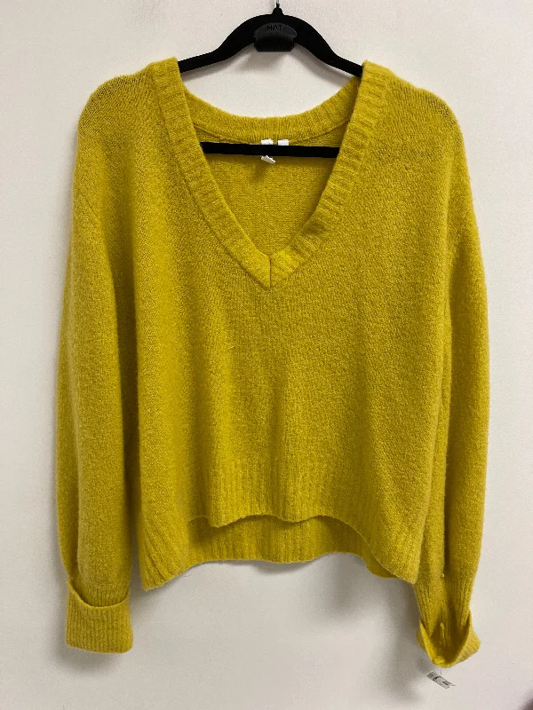Today’s Special Sweater By Elan In Yellow, Size: M
