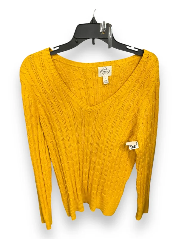 Sale Event Sweater By St Johns Bay In Mustard, Size: Xl