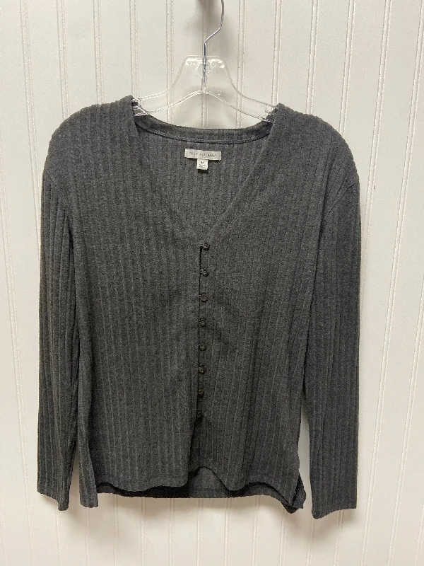 New Markdowns Top Long Sleeve Basic By Free Assembly In Grey, Size: M