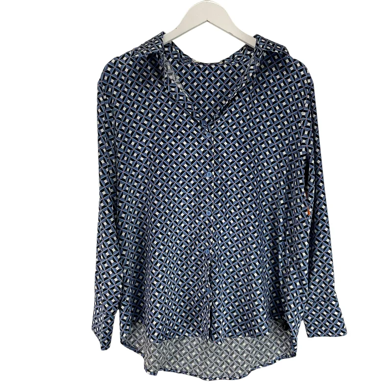 Today’s Special Top Long Sleeve By Mustard Seed In Blue, Size: S