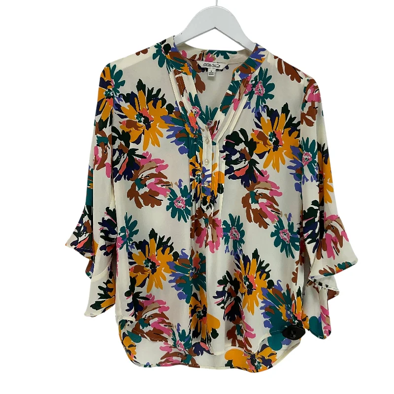 Can't Be Beat Top Long Sleeve By The Pioneer Woman In Cream, Size: S