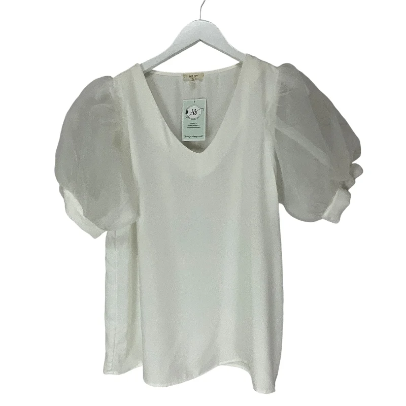 Today’s Deal Top Short Sleeve By Jodifl In White, Size: M