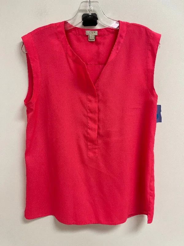 Sale Event Top Sleeveless By J. Crew In Pink, Size: S