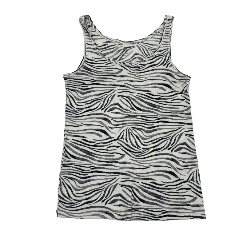 Online Specials ZEBRA PRINT LOFT TANK TOP, Size L