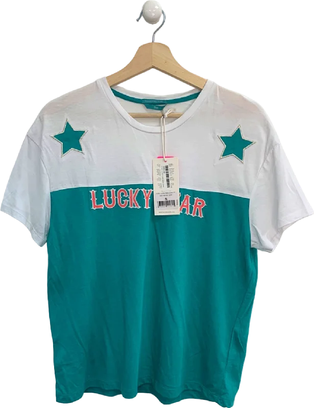Stock Clearance Colourful Rebel Blue/White Lucky Stars Loose Fit Shirt S