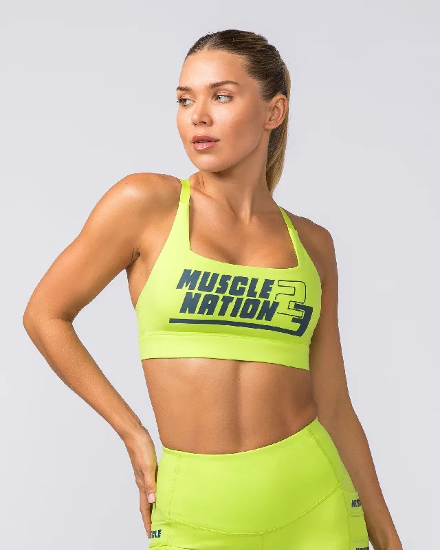 Limited Stock Ignite Bra - Cyber Lime