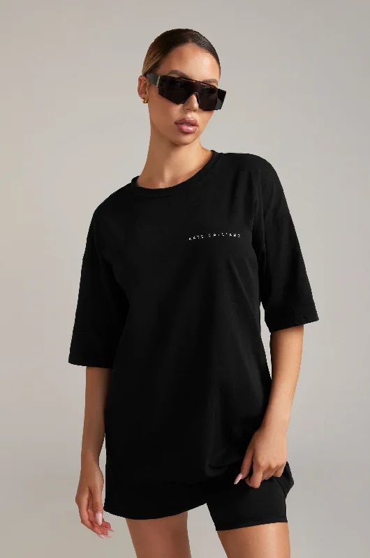 Great Deals Oversized BF T-Shirt - Black