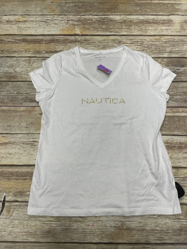 Today’s Deal Top Short Sleeve Basic By Nautica  Size: L