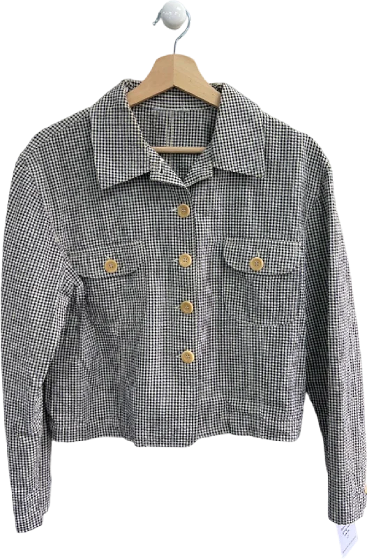 New Deals Unknown Black/White Checkered Jacket UK M