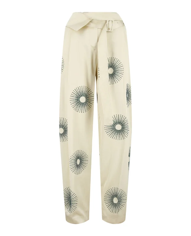 Extra Savings Stella McCartney Womens Elliana Hotfix Pearl Pants
