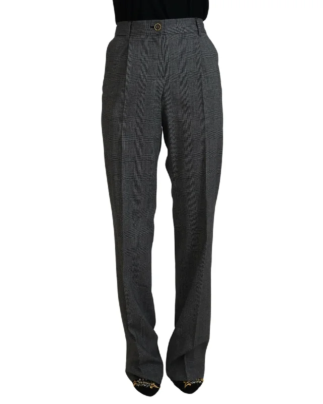 Sale Event Dolce & Gabbana  Women's Classic Slim Fit Plaid Pants