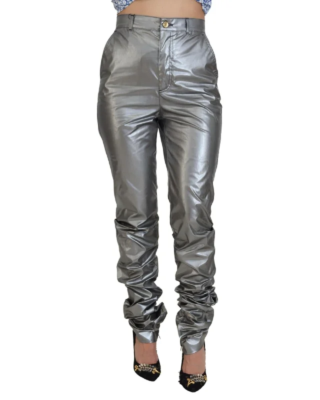 Stock Clearance Dolce & Gabbana  Silver Stretch Pants