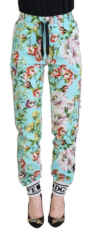 Bargain Bin Dolce & Gabbana  Floral Print Jogger Pants