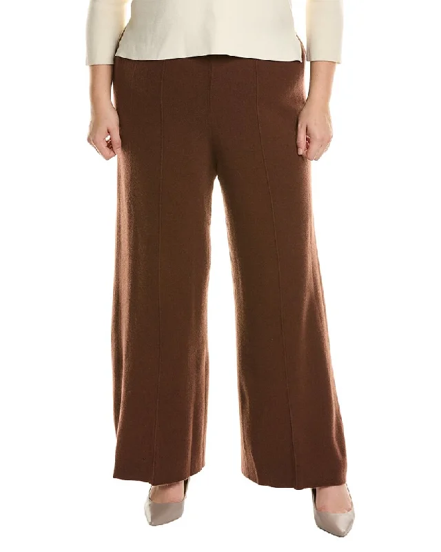 Exclusive Deal Lafayette 148 New York Plus Double Knit Cashmere & Silk-Blend Pant