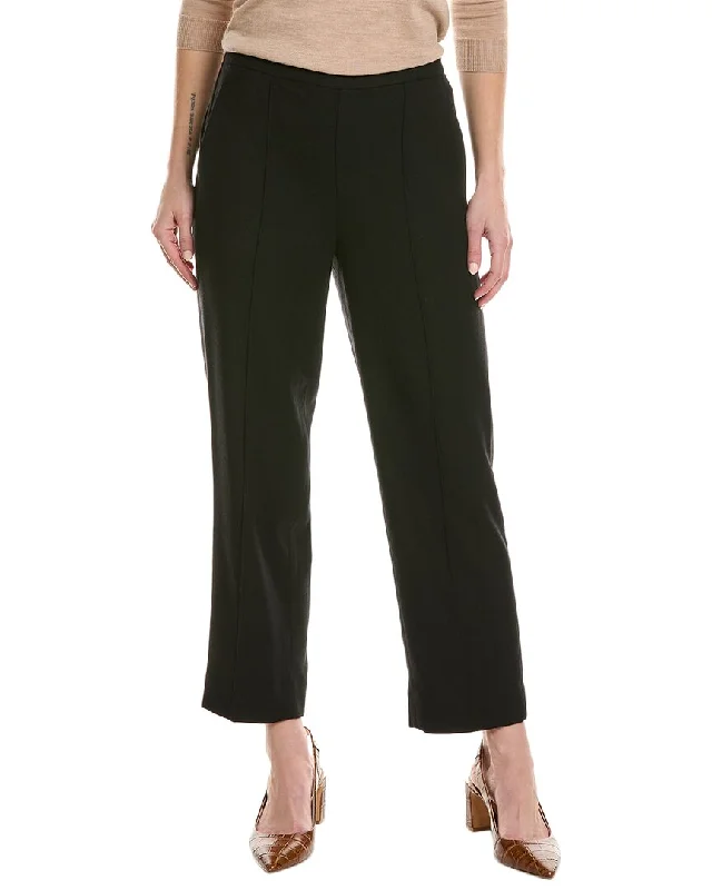 Time-Limited Offer Vince Mid-Rise Wool-Blend Easy Pant