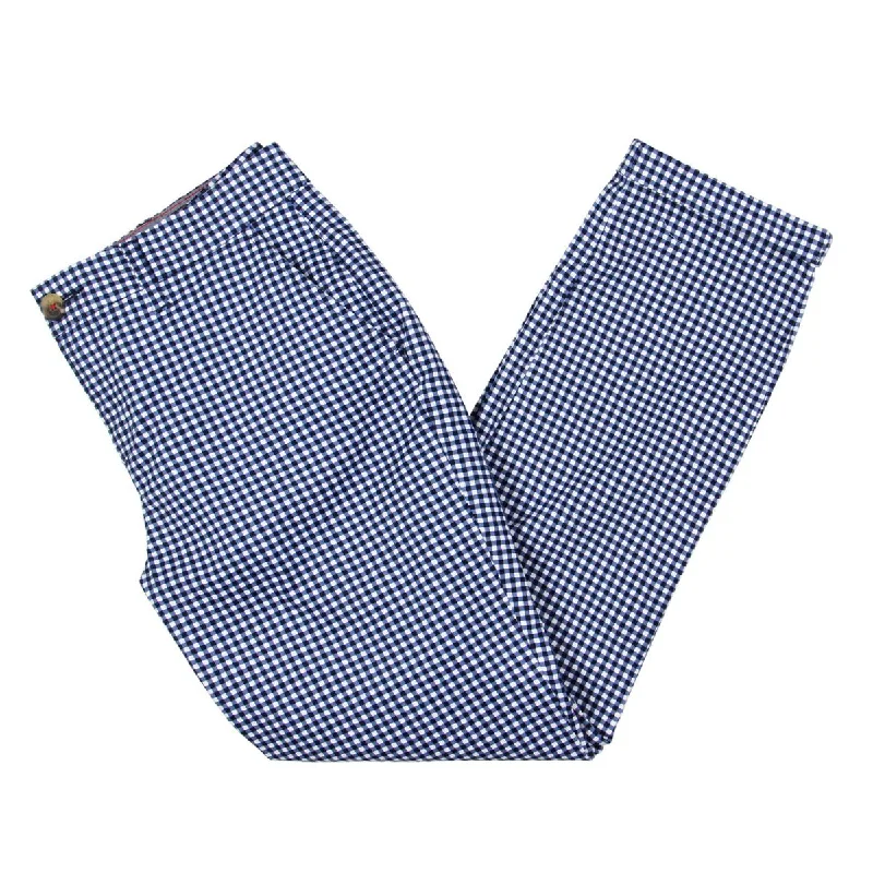 Mega Sale Hampton Womens Checkered Mid-Rise Ankle Pants