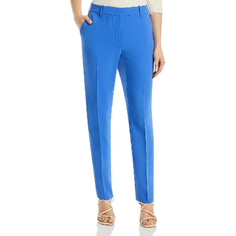 Special Savings Womens High Rise Pleated Ankle Pants