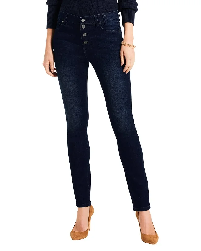 Can't Be Beat Nic+Zoe Petite Button Fly Slim Jean
