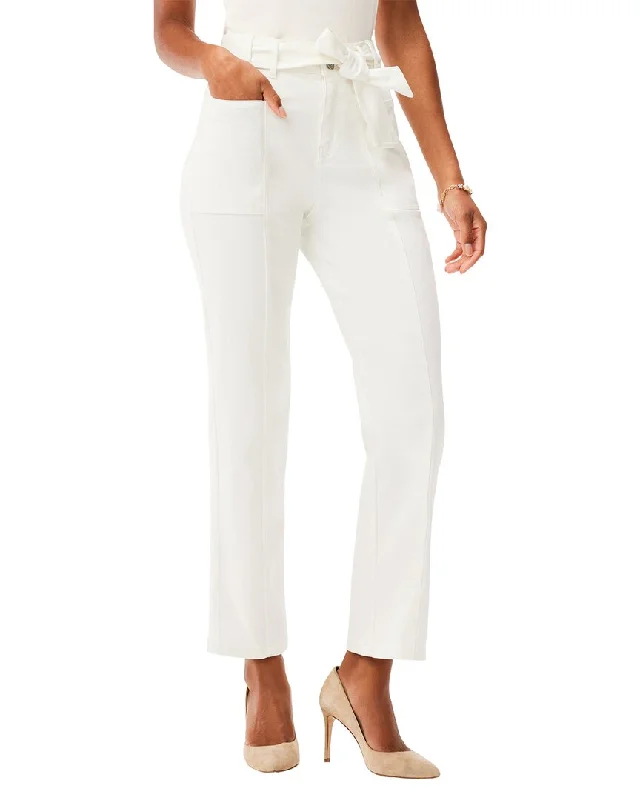 Today’s Deal Nic+Zoe Petite Belted Straight Ankle Jean
