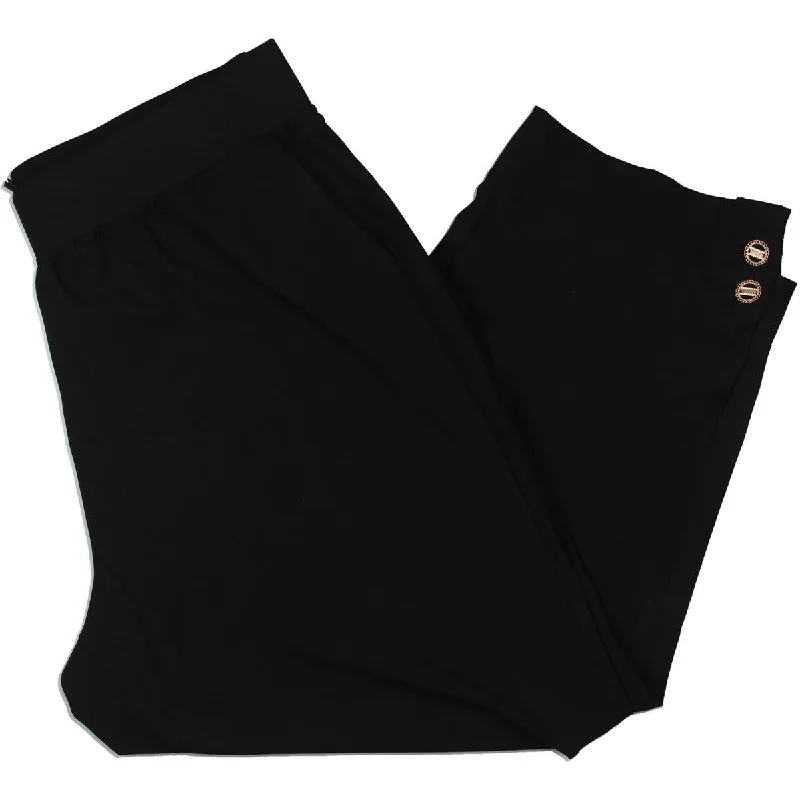 Exclusive Deal Womens High Rise Embellished Straight Leg Pants