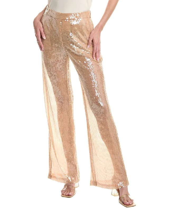 Holiday Sale Bcbgmaxazria Sequin Wide Leg Pant