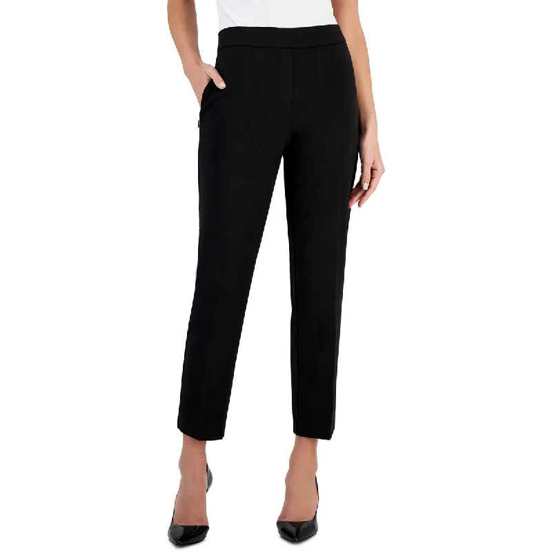 Anniversary Sale Womens High-Rise Polyester Ankle Pants