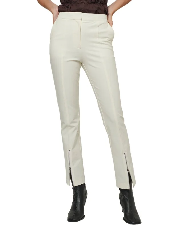 Price Slash Derek Lam 10 Crosby Van Cropped Zipper Pant
