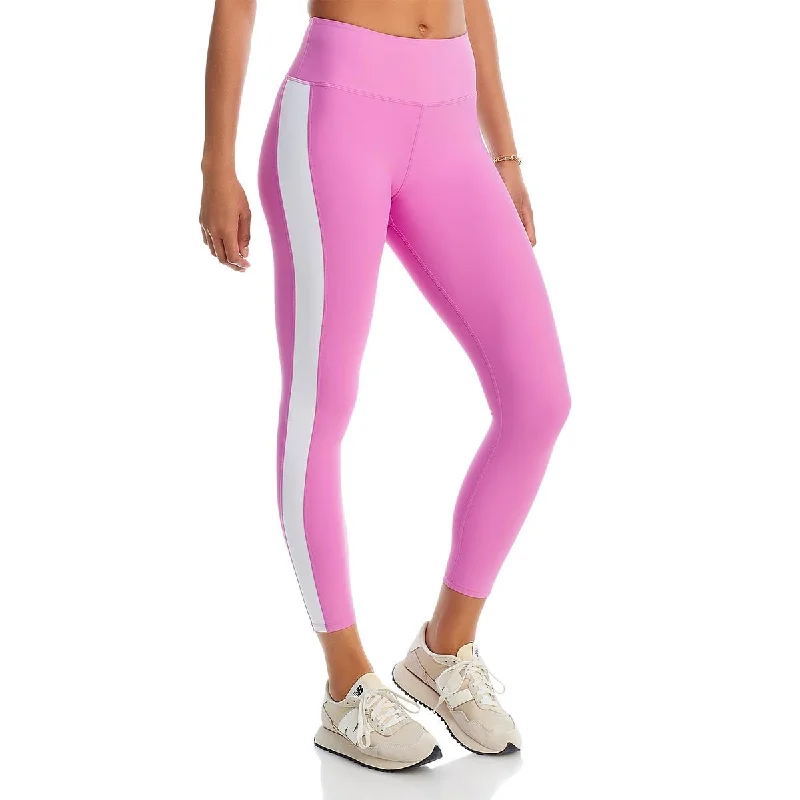 Inventory Reduction Womens Contrast Trim Polyester Leggings