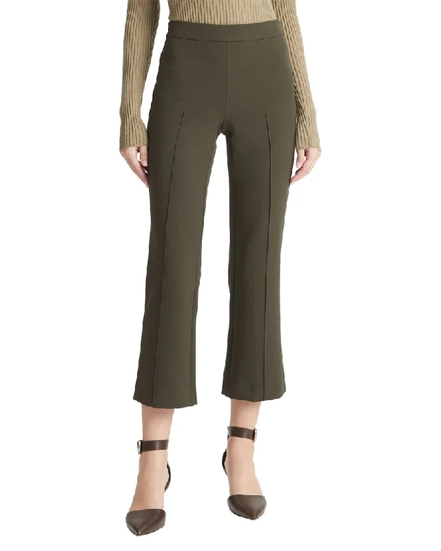 Factory Direct Sale Vince Mid Rise Pintuck Crop Flare Pant