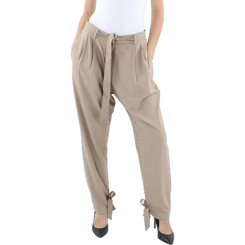 Huge Savings Womens High Rise Smocked Paperbag Pants