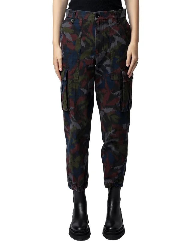 Epic Deals Zadig & Voltaire Pilote Canvas Ikat Pant