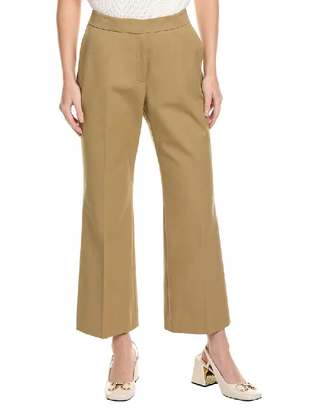 Exclusive Preview Lafayette 148 New York Gates Flared Ankle Pant