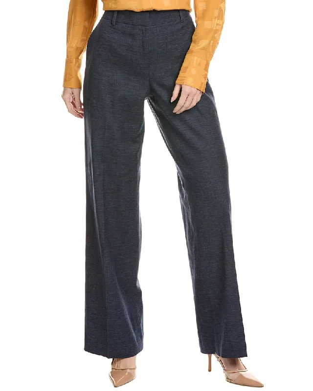 Instant Savings Lafayette 148 New York Sullivan Linen-Blend Pant