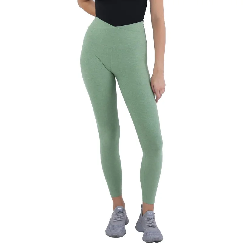 Stock Clearance At Your Leisure Womens High Waist Heathered Leggings