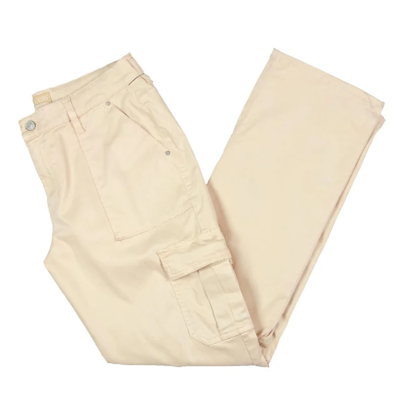 Instant Discount Womens Mid Rise Deep Pocket Cargo Pants