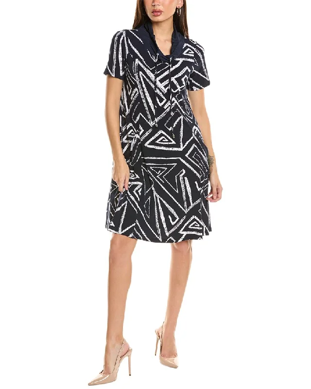 Fantastic Offers Joseph Ribkoff Funnel Neck Midi Dress