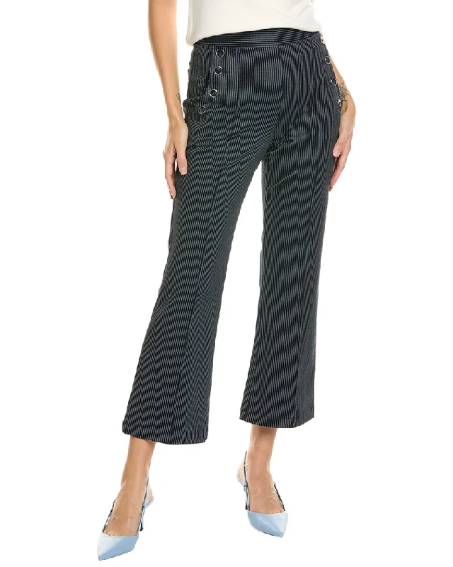 Limited Quantity Badgley Mischka Denim Nautical Pant