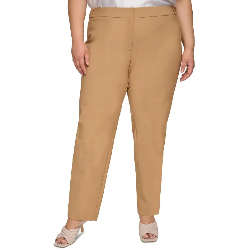 Special Savings Plus Womens High Rise Slim Leg Ankle Pants