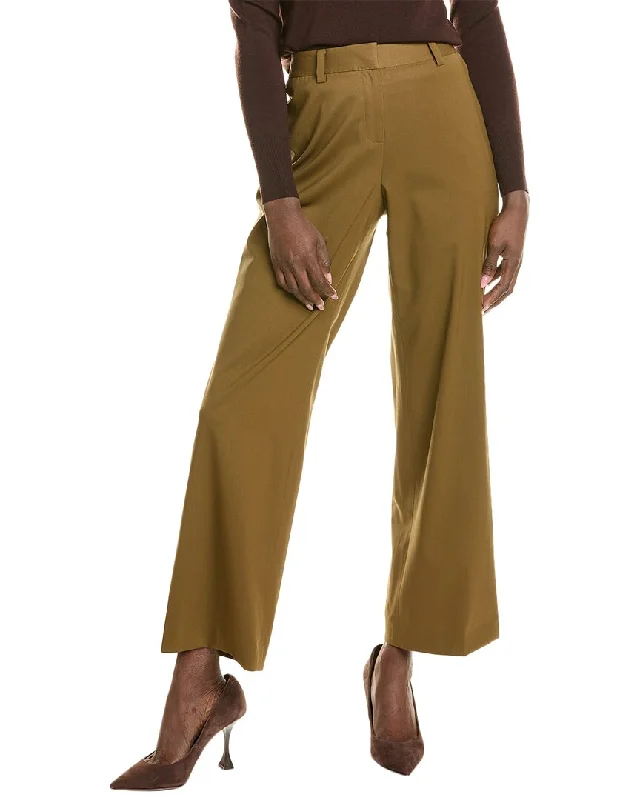 Early Access Lafayette 148 New York Gates Wool-Blend Pant