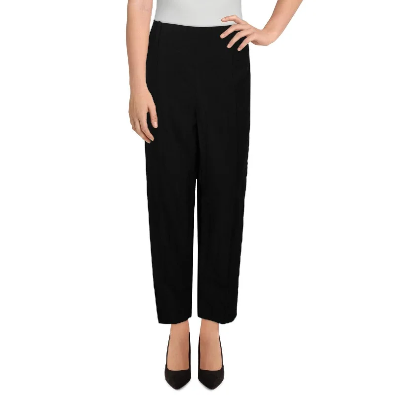 Bargain Blast Womens Mid Rise Pintuck Ankle Pants