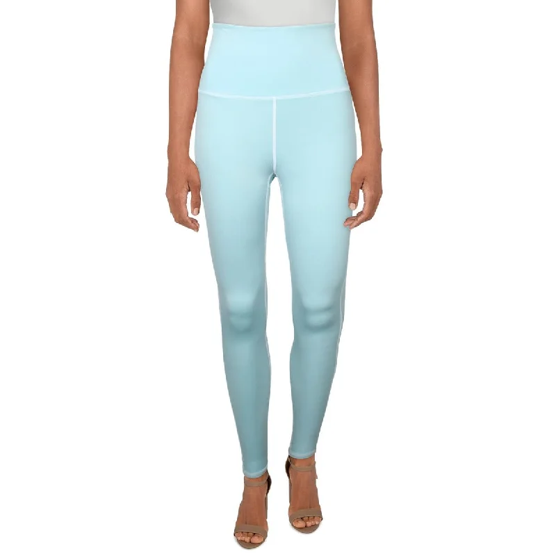 Savings Bonanza Womens High Rise Contrast Trim Leggings