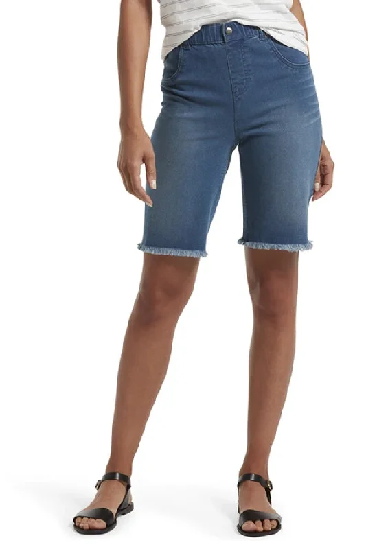 Epic Deals HUE Ultra Soft Denim High Waist Bermuda Short