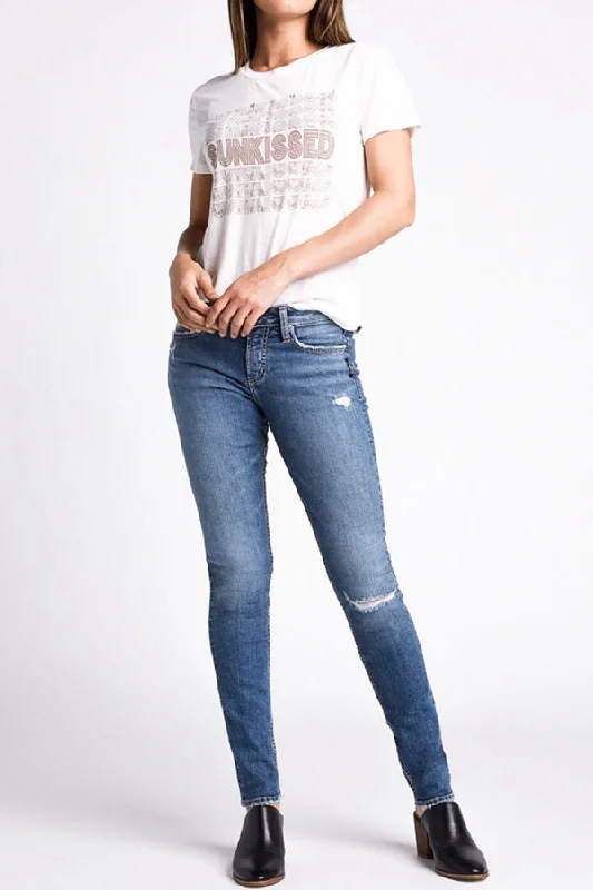 Fantastic Offers Silver Jeans Avery Slim Leg Indigo