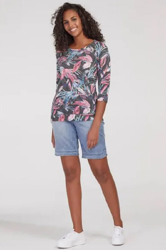 Online Specials Tribal Dream Pull-On Audrey Bermuda Short