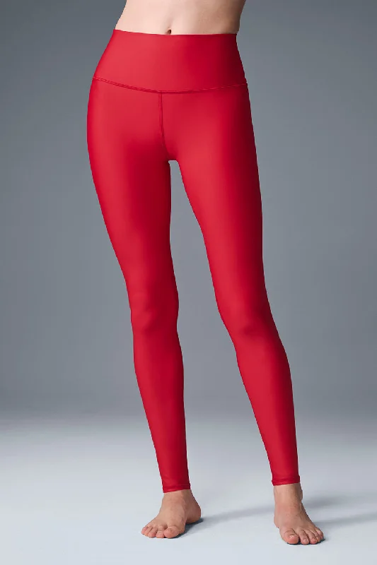 Savings Galore High-Waist Airlift Legging - Bold Red
