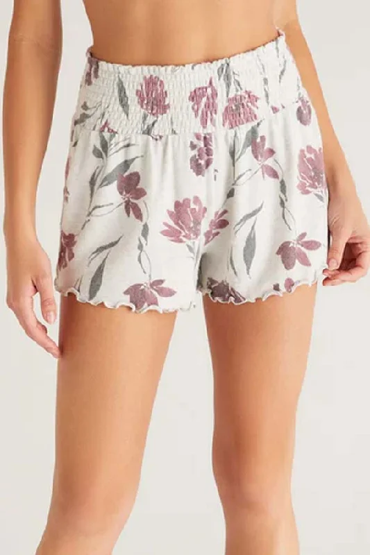Extra Savings Z Supply Dawn Smocked Floral Shorts