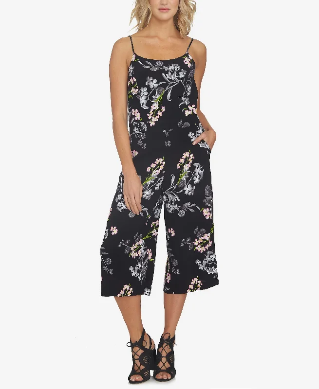 Great Deals 1.State Floral Print Gaucho Jumpsuit